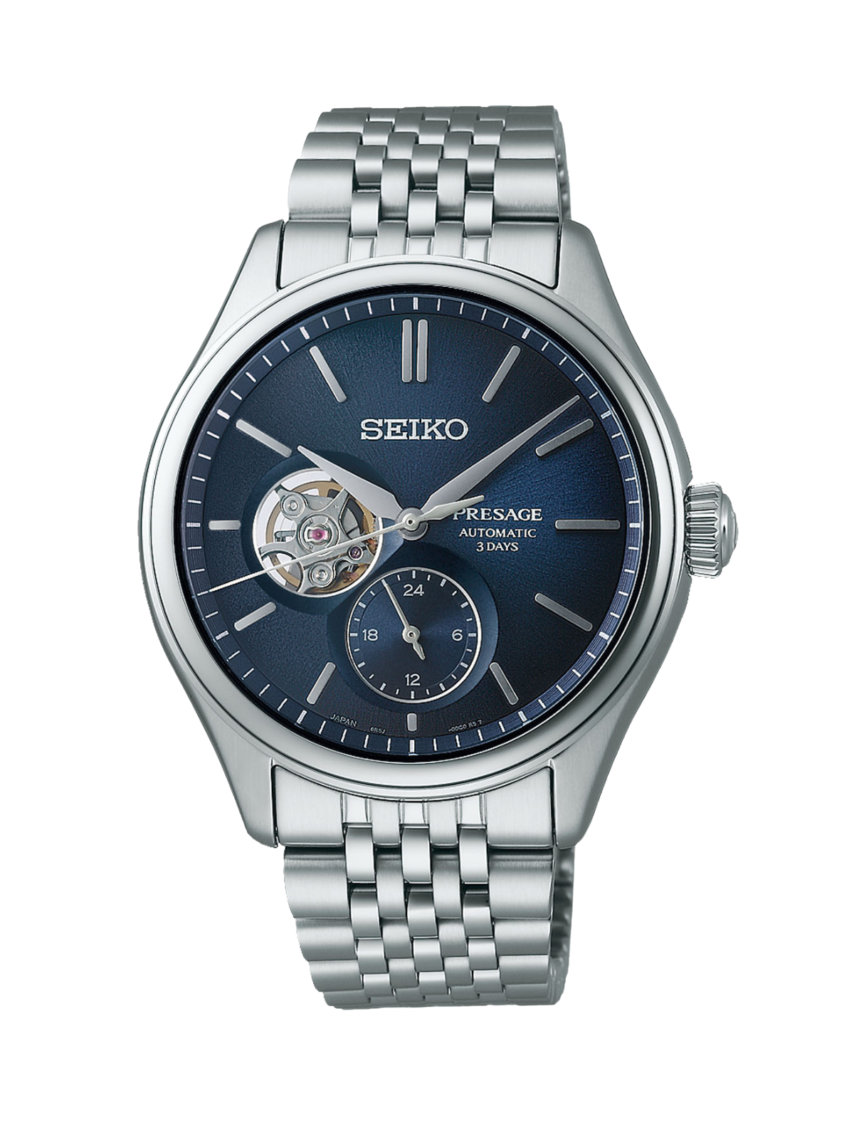 Seiko Ssa785j1 SEIKO Presage Automatic Blue Leather Watch SSA405J1