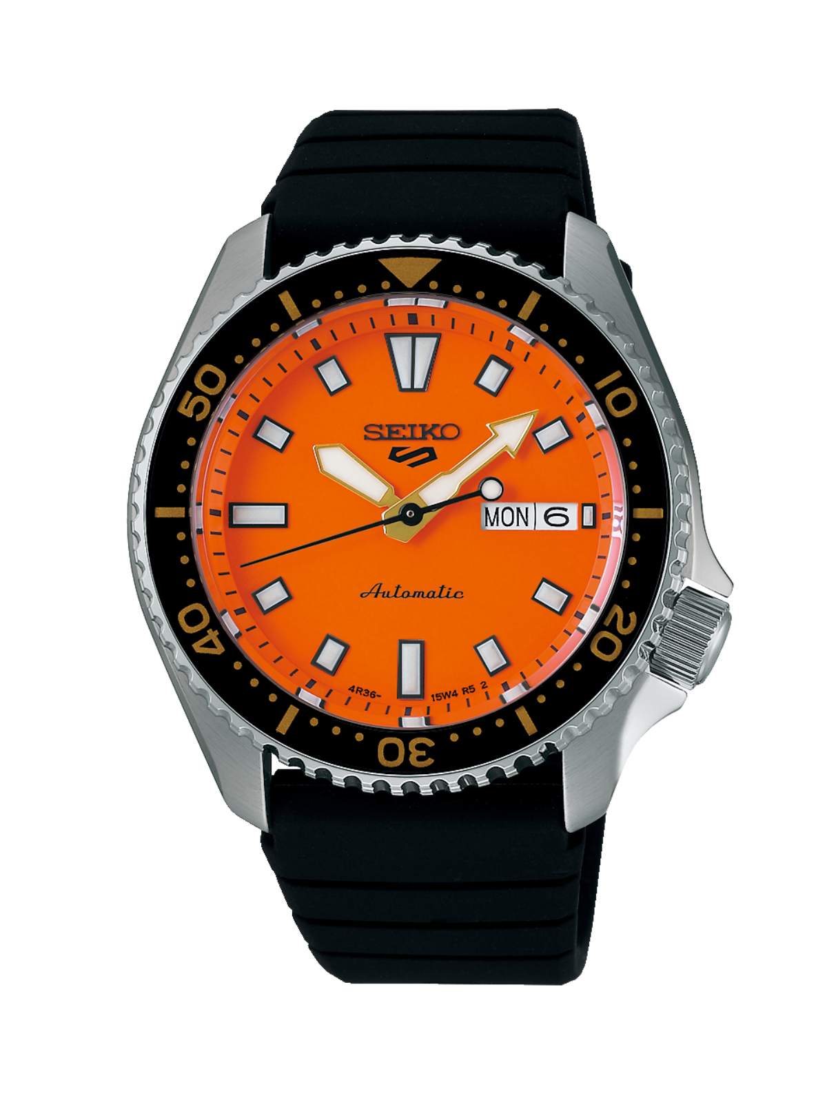 Seiko 5 Sports SKX Redux Watch in Daichi Orange SRPL89K1