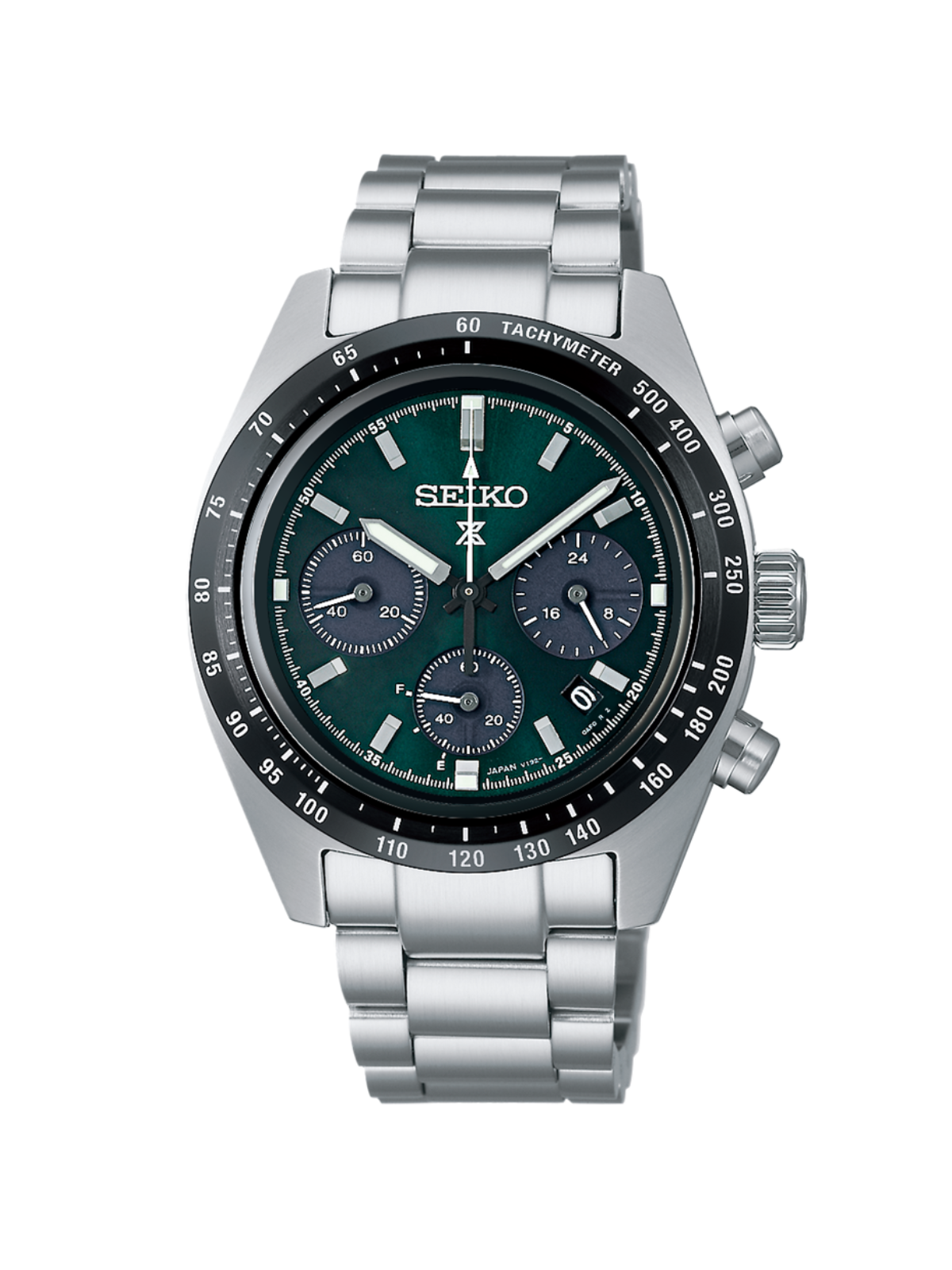 Seiko Prospex 'Deep Green' Speedtimer Solar Chronograph Watch SSC933P1