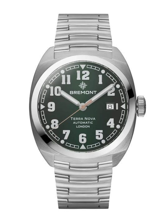 Bremont Terra Nova 40.5 Date Watch TN40-DT-SS-GN-B