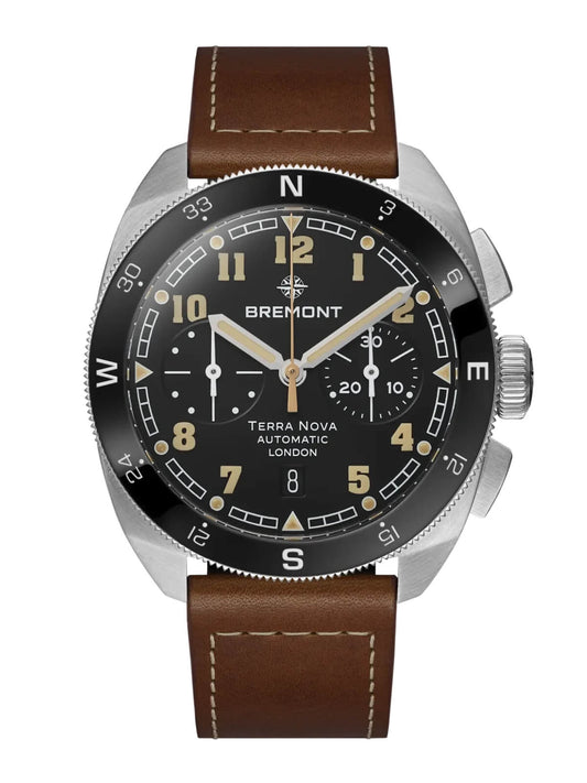 Bremont Terra Nova 42.5 Chronograph TN42-CHR-SS-BK-L-S