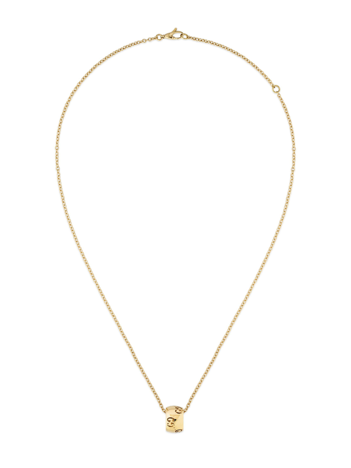 Gucci Icon 18ct Yellow Gold GG Necklace