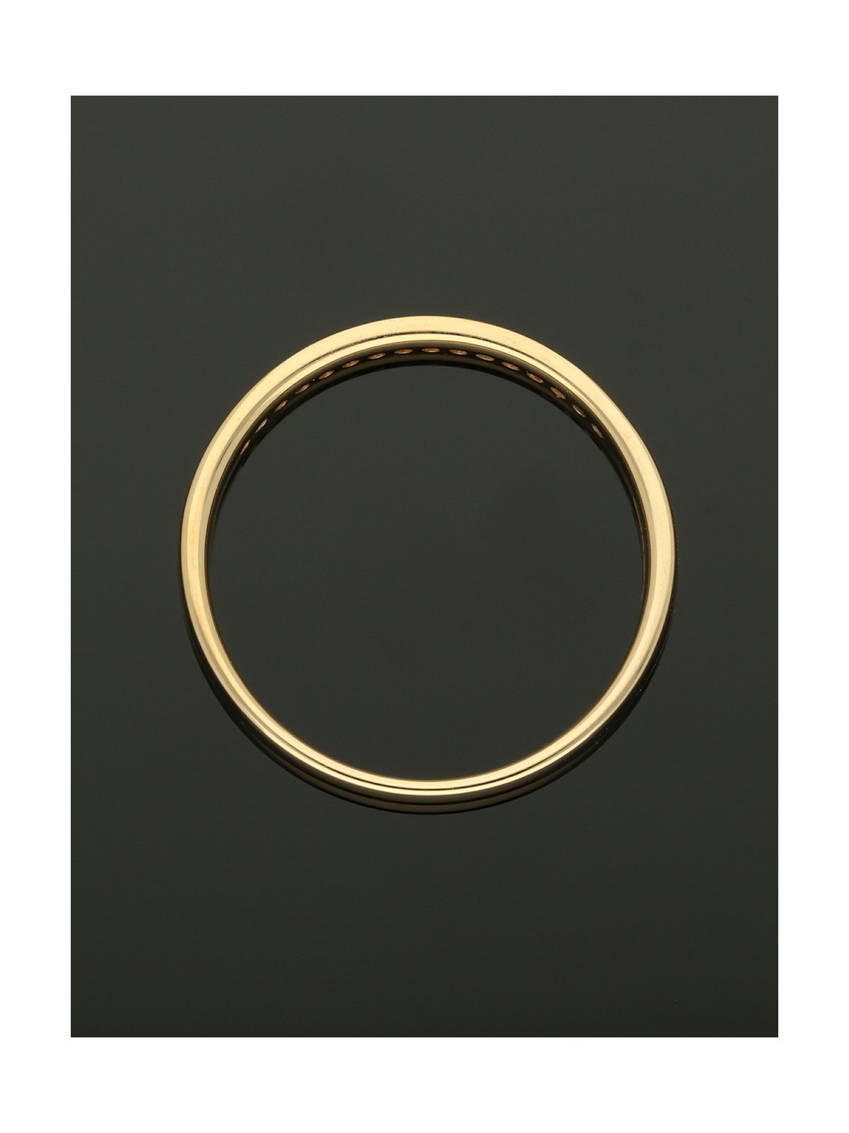 Diamond Half Eternity Ring 0.07ct Round Brilliant Cut in 18ct Rose Gold