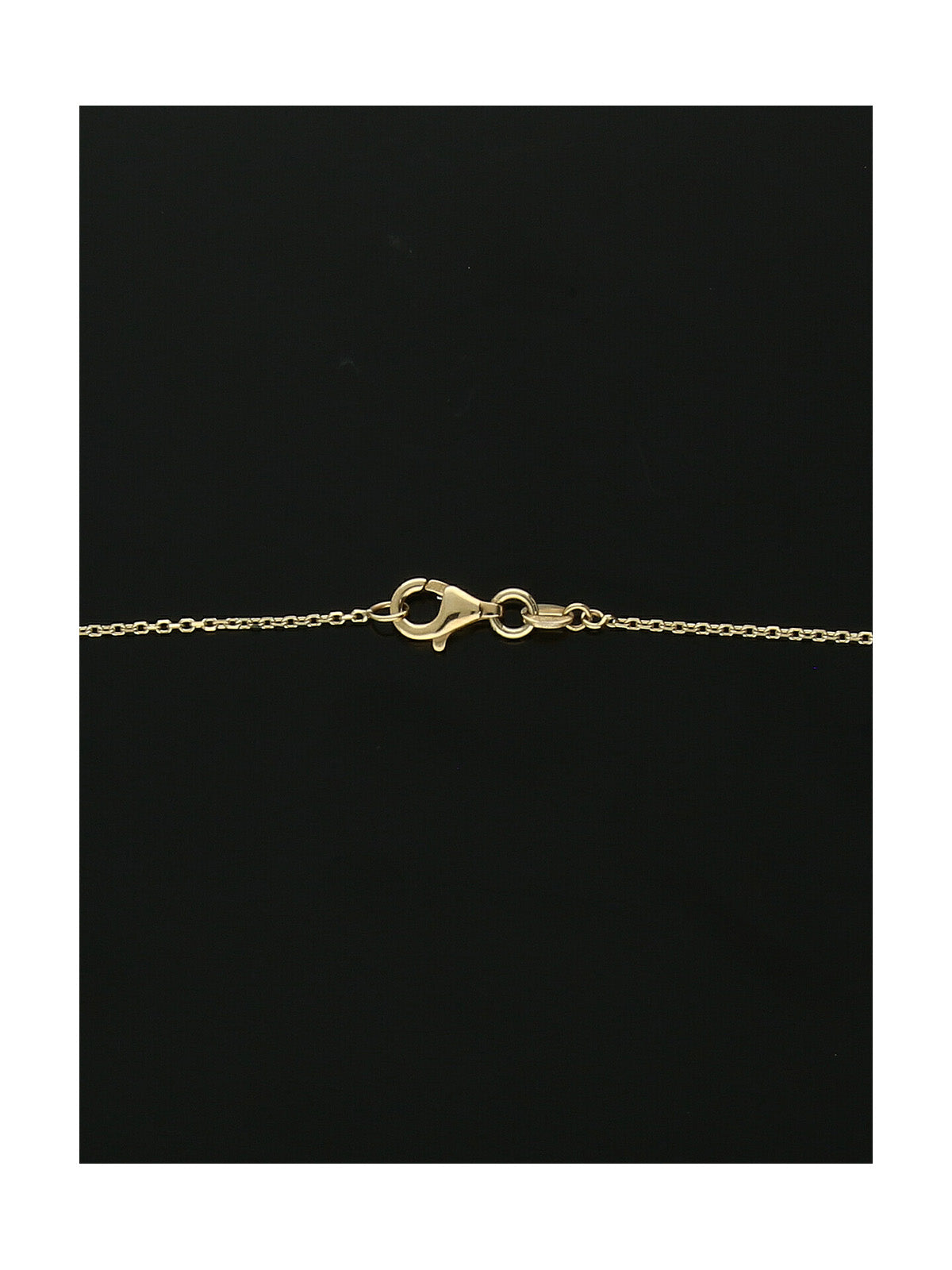 Marquise & Ball Beaded Necklace in 9ct Yellow Gold