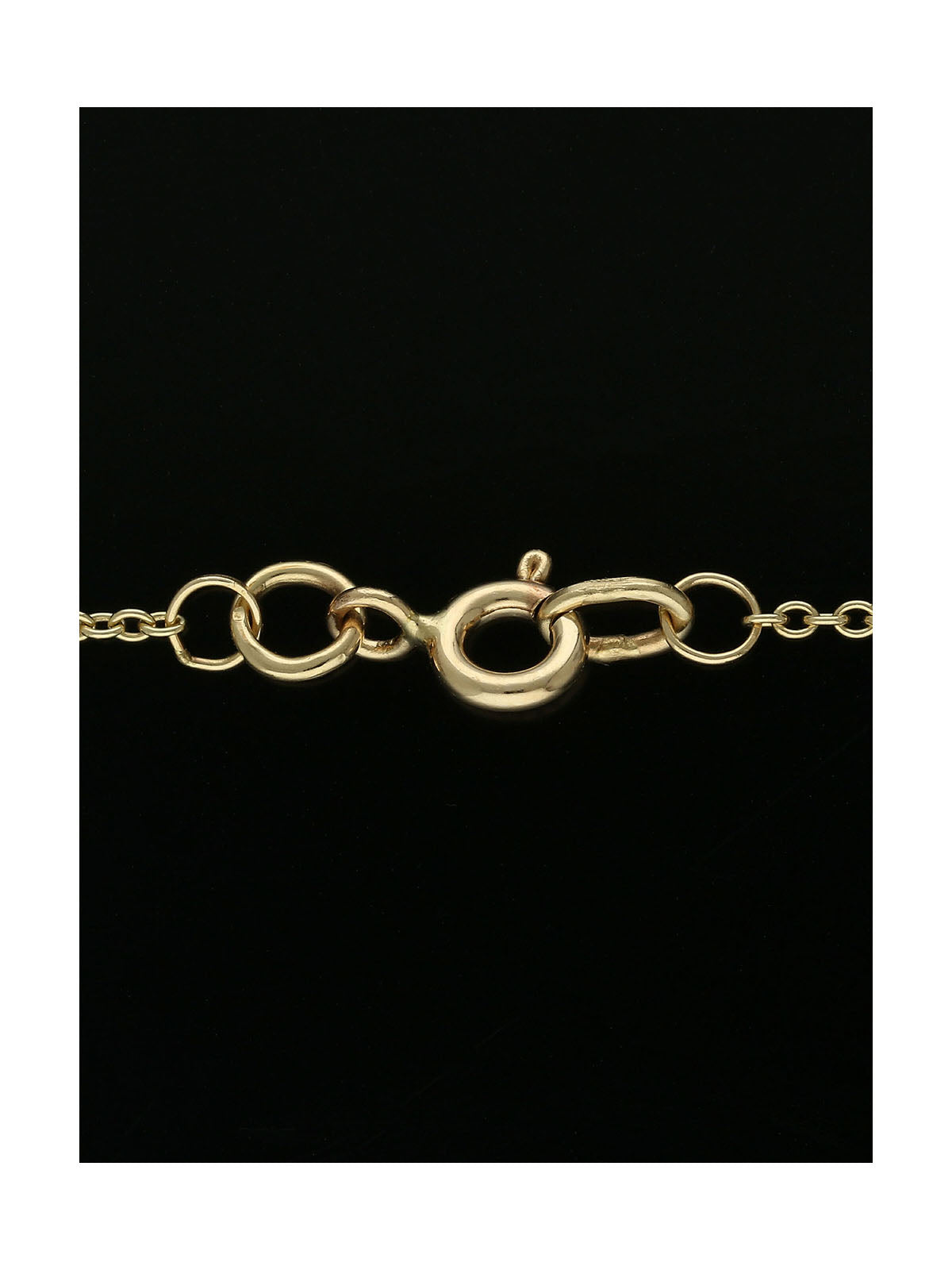 Diamond Halo Cluster Pendant Necklace in 9ct Yellow Gold