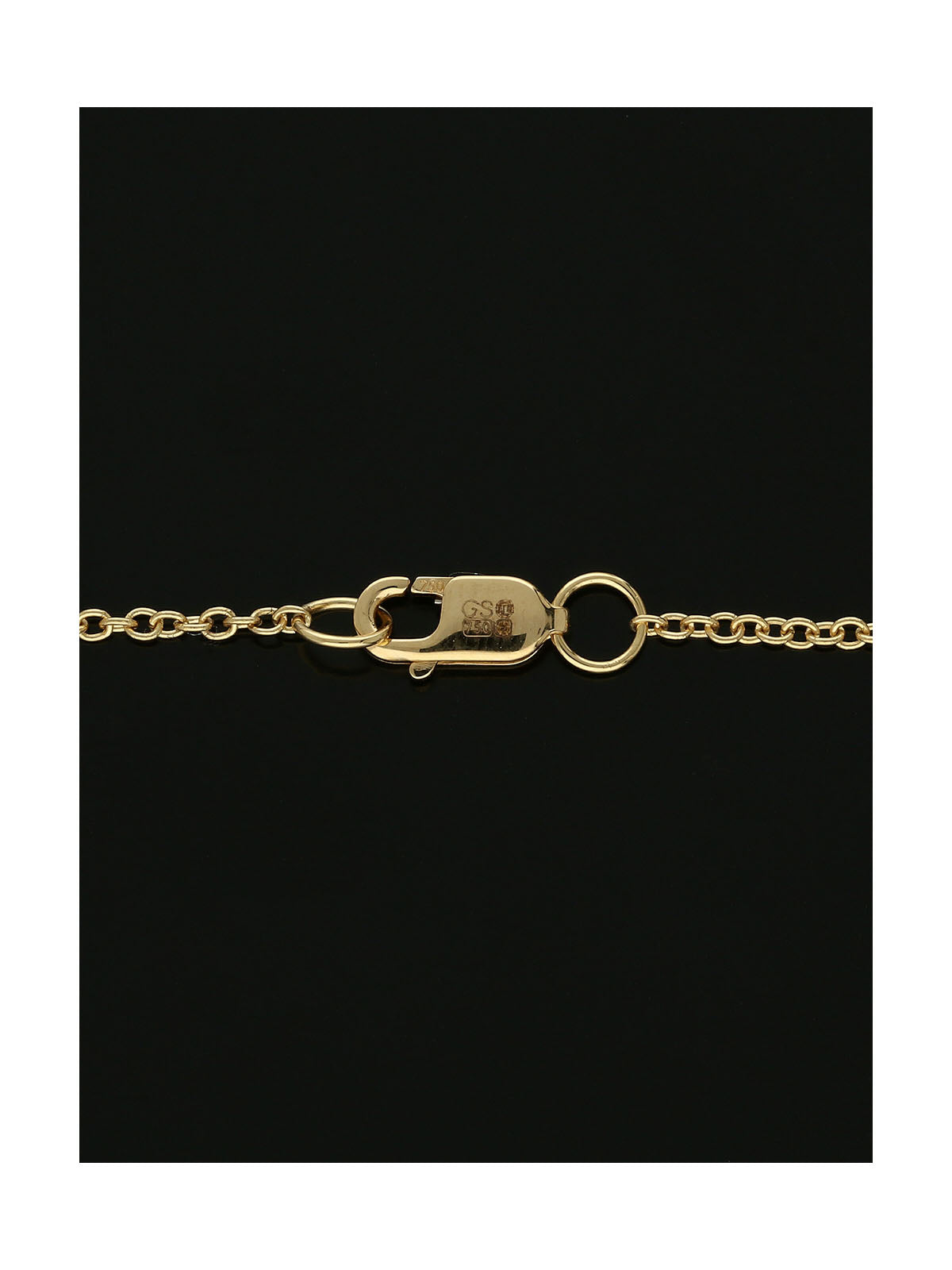 Ruby & Diamond Hexagon Necklace in 18ct Yellow Gold