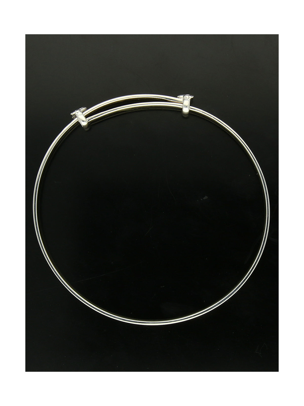 Child's Engraved Bangle in Silver