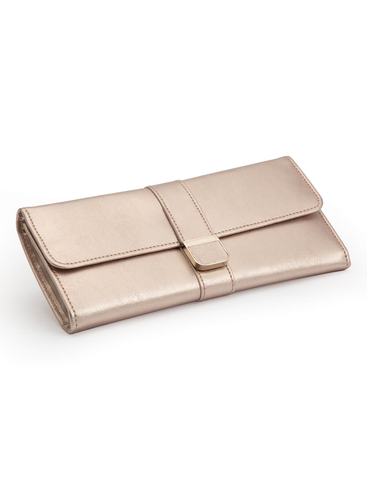 Wolf Palermo Jewellery Roll in Rose Gold 213416