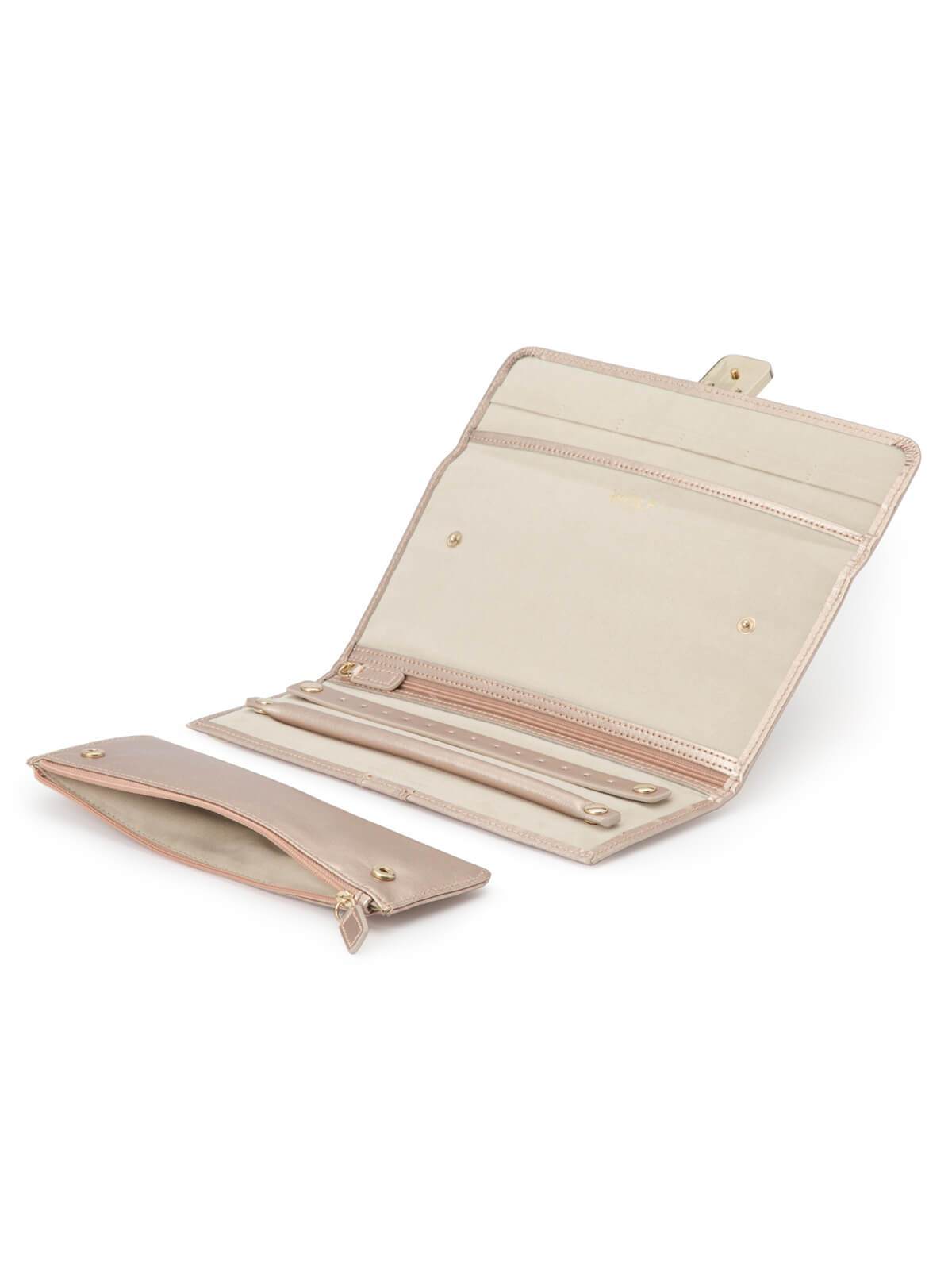 Wolf Palermo Jewellery Roll in Rose Gold 213416