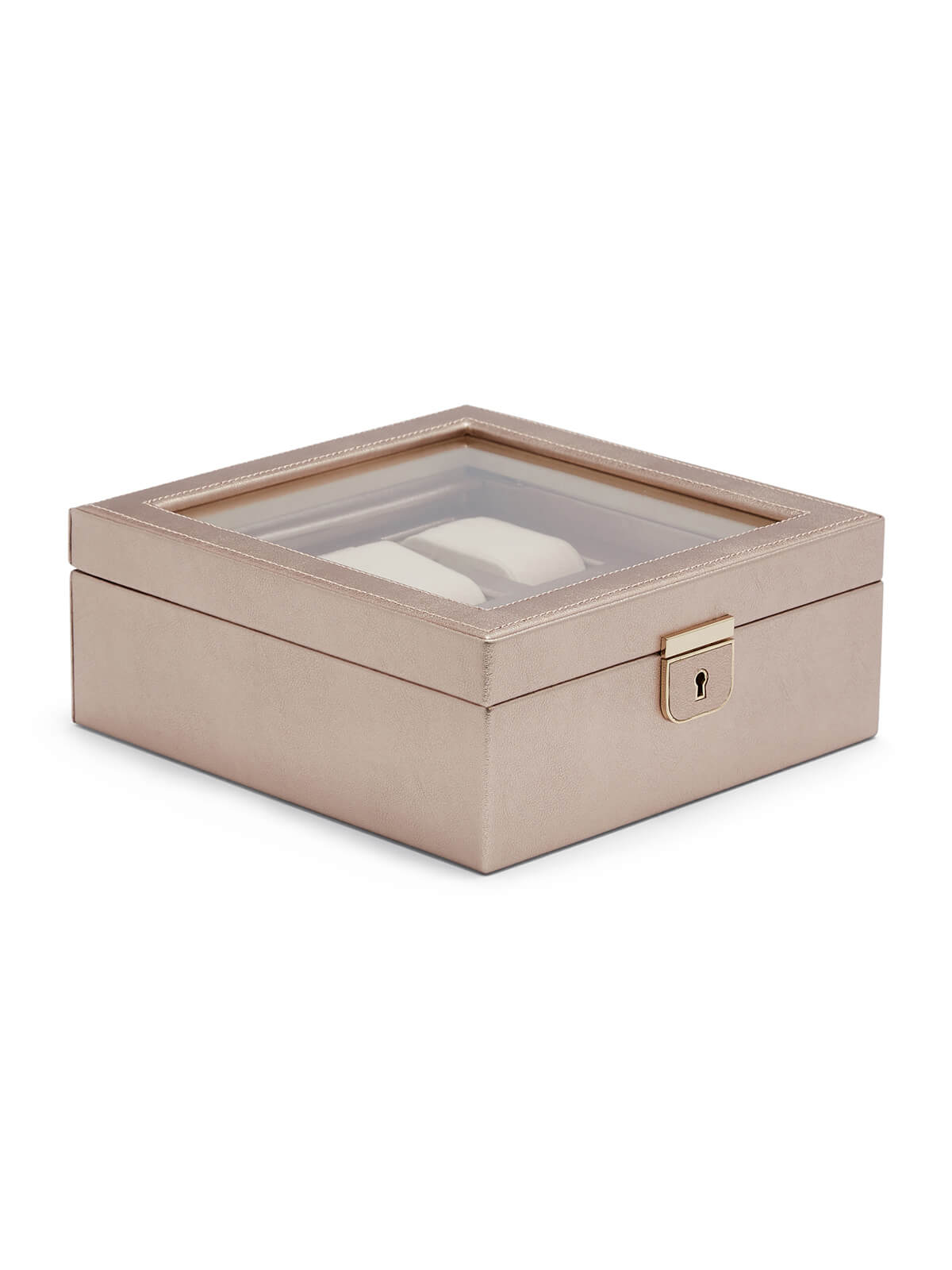 Wolf Palermo 6 Piece Watch Box - Rose Gold 213816