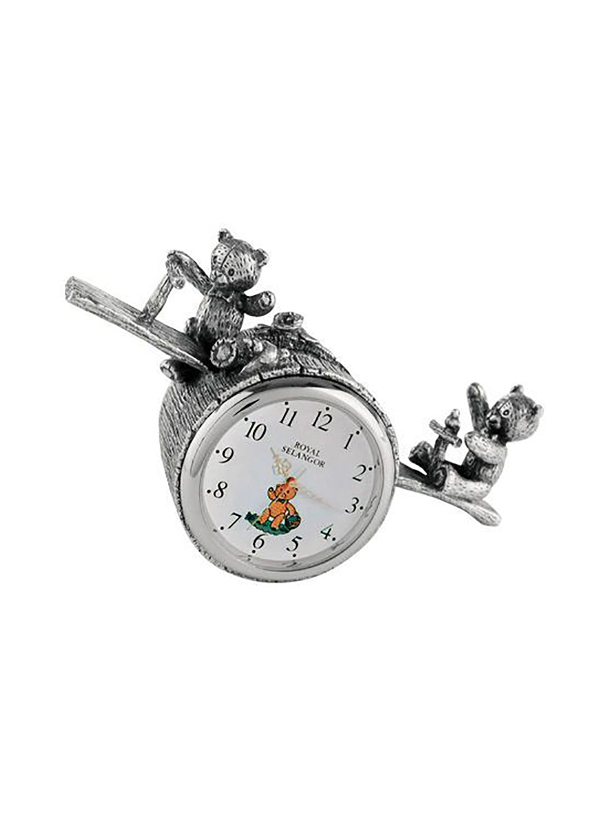 Royal Selangor Teddy Bears' Picnic Playtime Table Clock