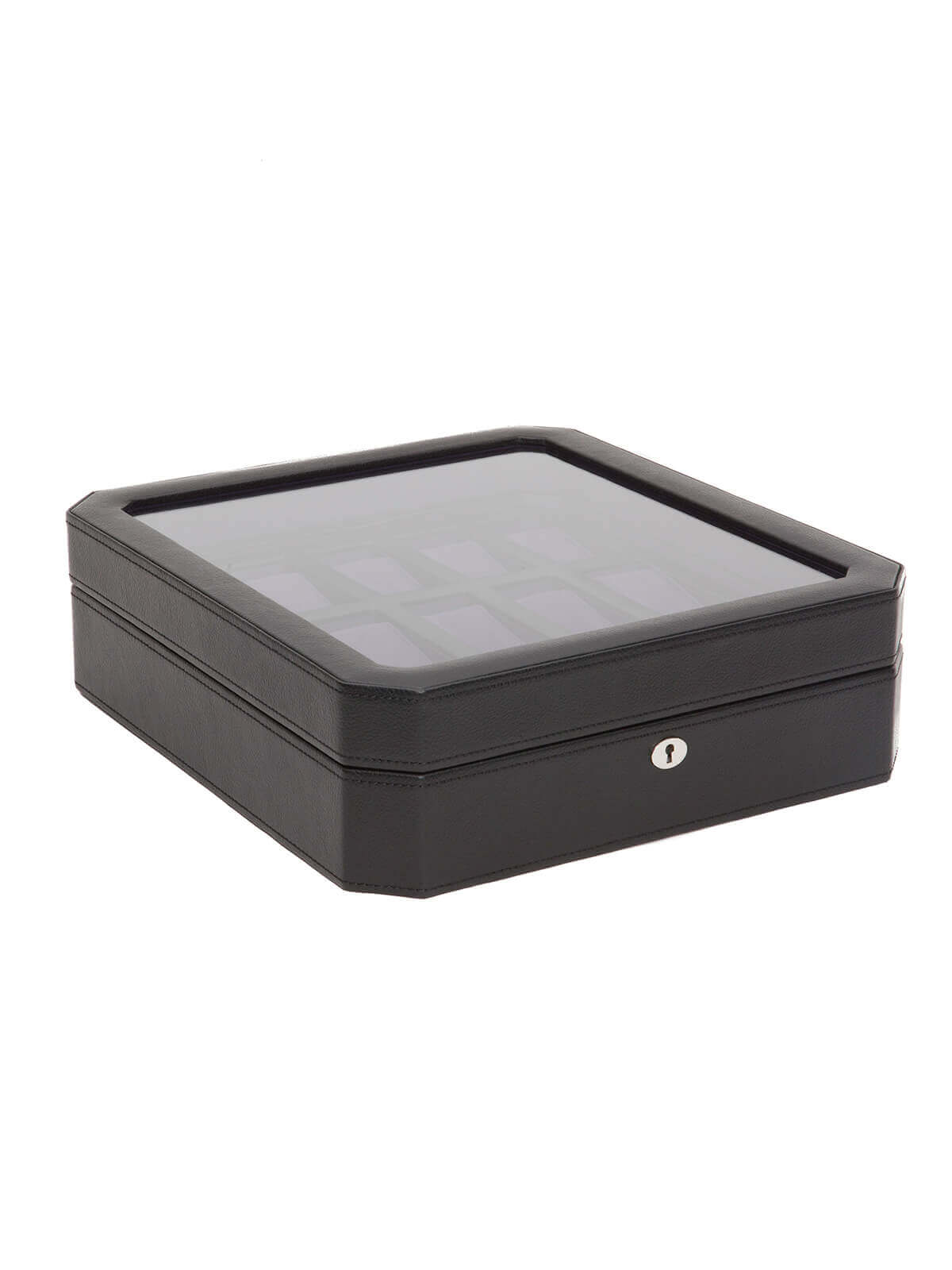 Wolf Windsor 15 Piece Watch Box - Black & Purple 458503