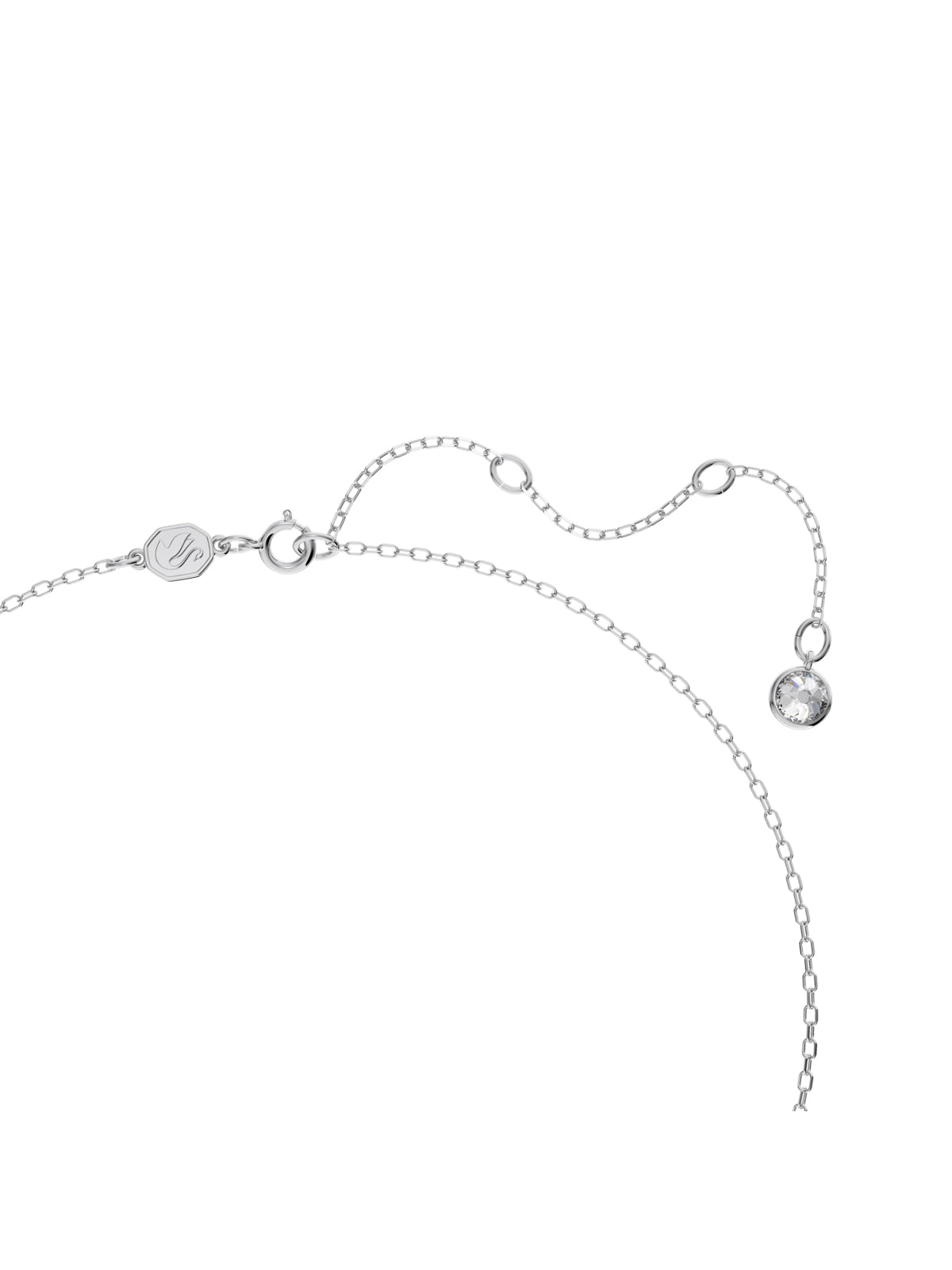 Swarovski Ortyx White Crystal Necklace 5642983