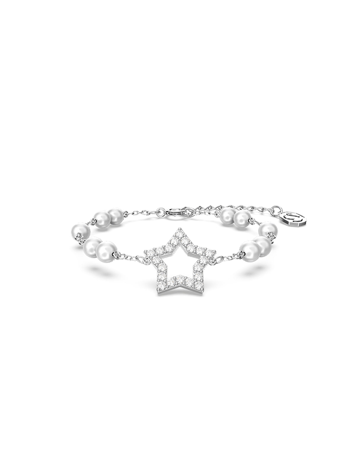 Swarovski Stella White Crystal Pearl Bracelet 5645385 - Brufords