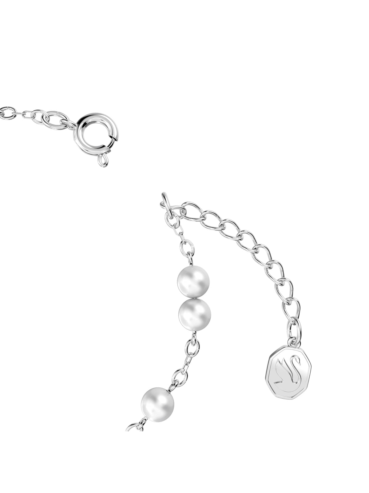 Swarovski Stella White Crystal Pearl Bracelet 5645385