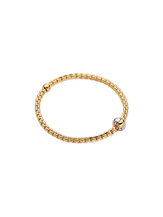 Fope Eka Bracelet in 18ct Yellow Gold