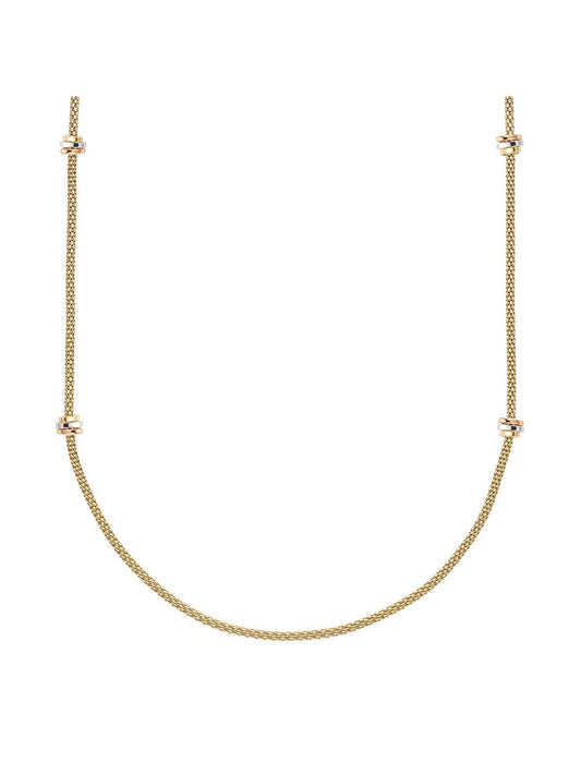 Fope Prima Necklace in 18ct Yellow Gold