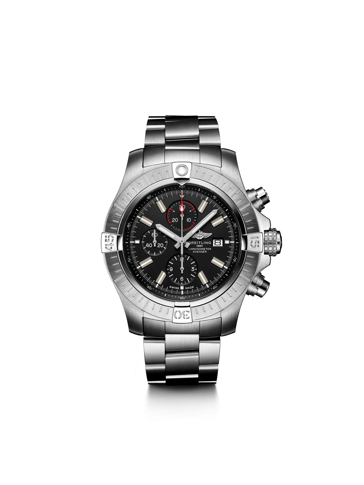 Breitling Super Avenger Chronograph Watch 48mm A13375101B1A1