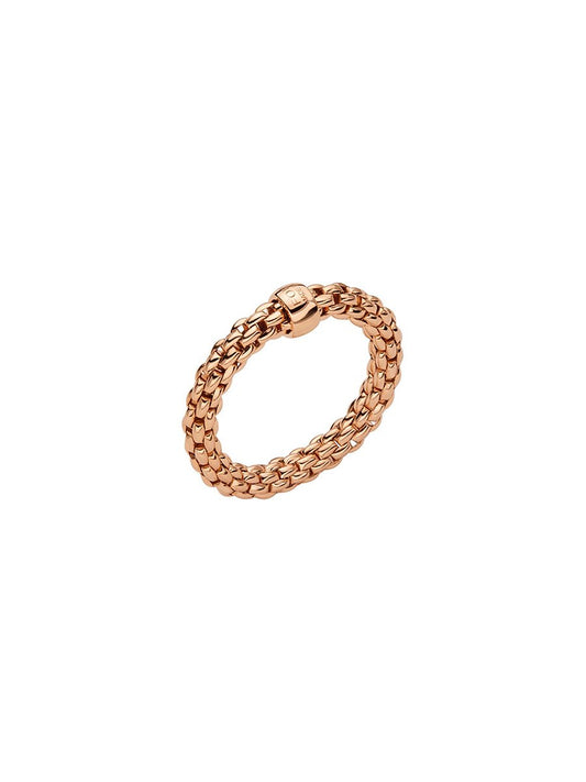 Fope Essentials Flex'it Ring in 18ct Rose Gold