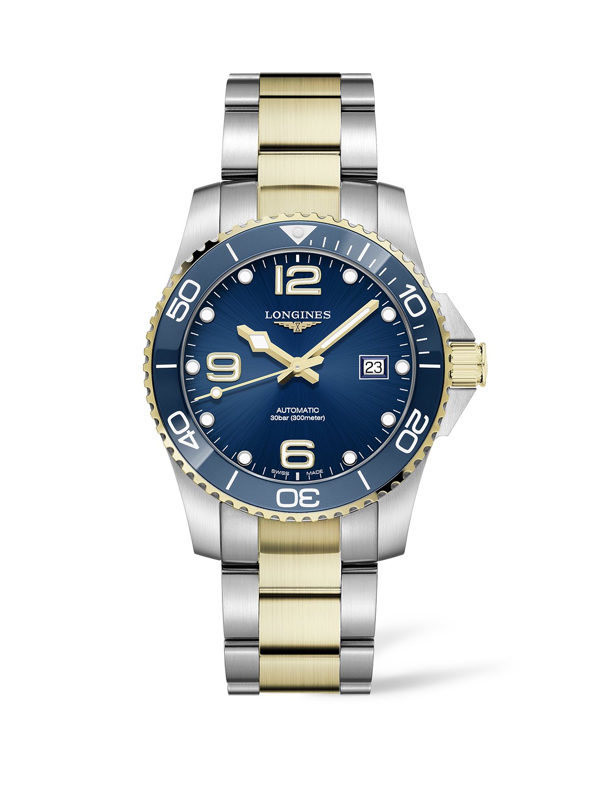 Longines HyrdoConquest Watch 41mm L3.781.3.96.7