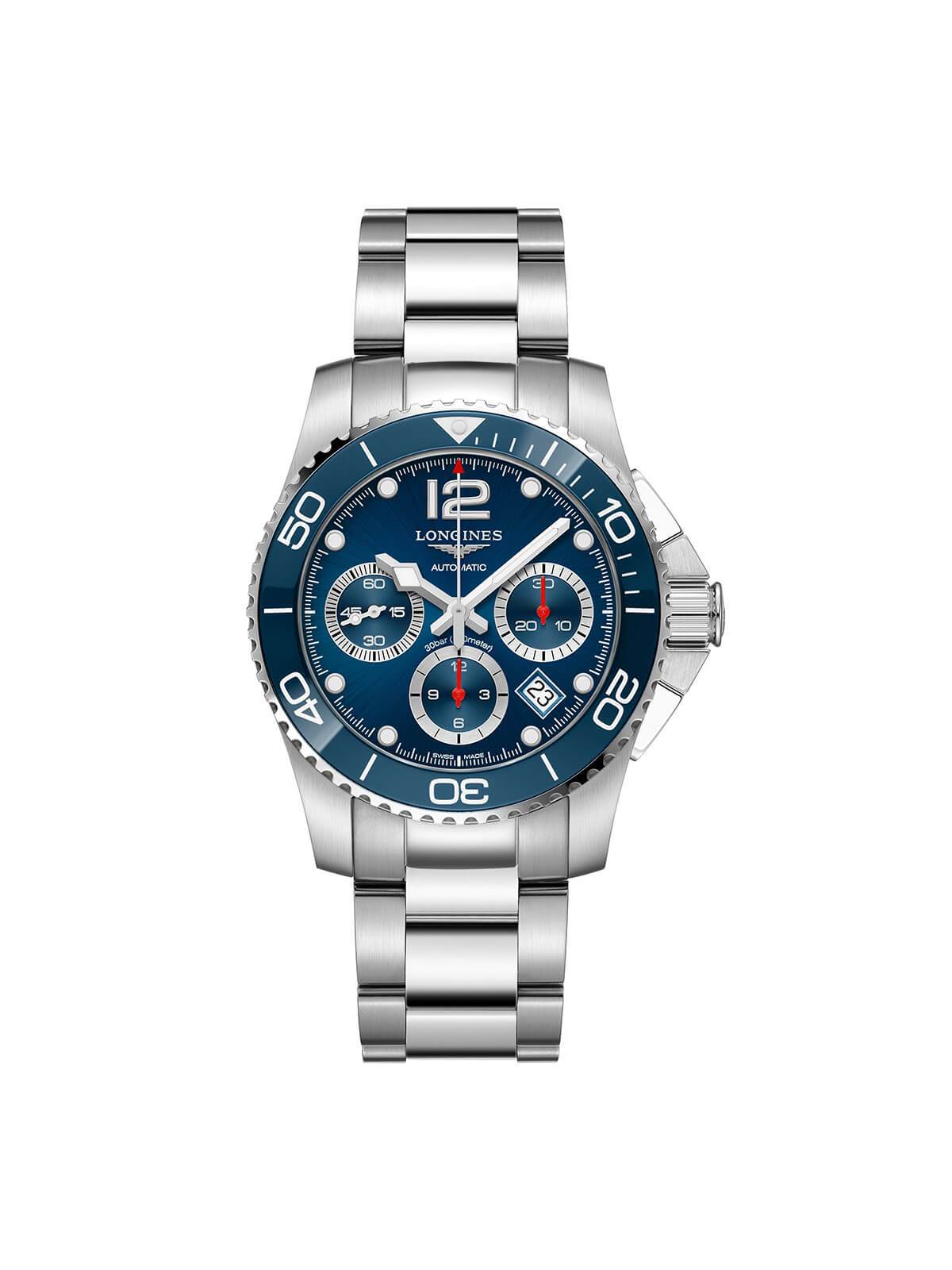 Longines HydroConquest Chronograph Watch L3.783.4.96.6