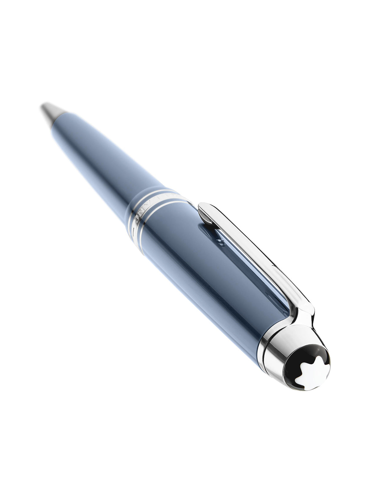 Montblanc Meisterstück Glacier Midsize Blue Ballpoint Pen MB129395