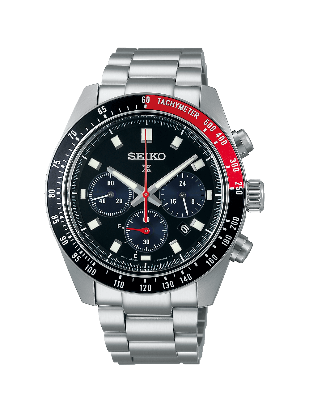 Seiko Prospex Speedtimer "Go Large" Solar Chronograph Watch 41mm SSC915P1