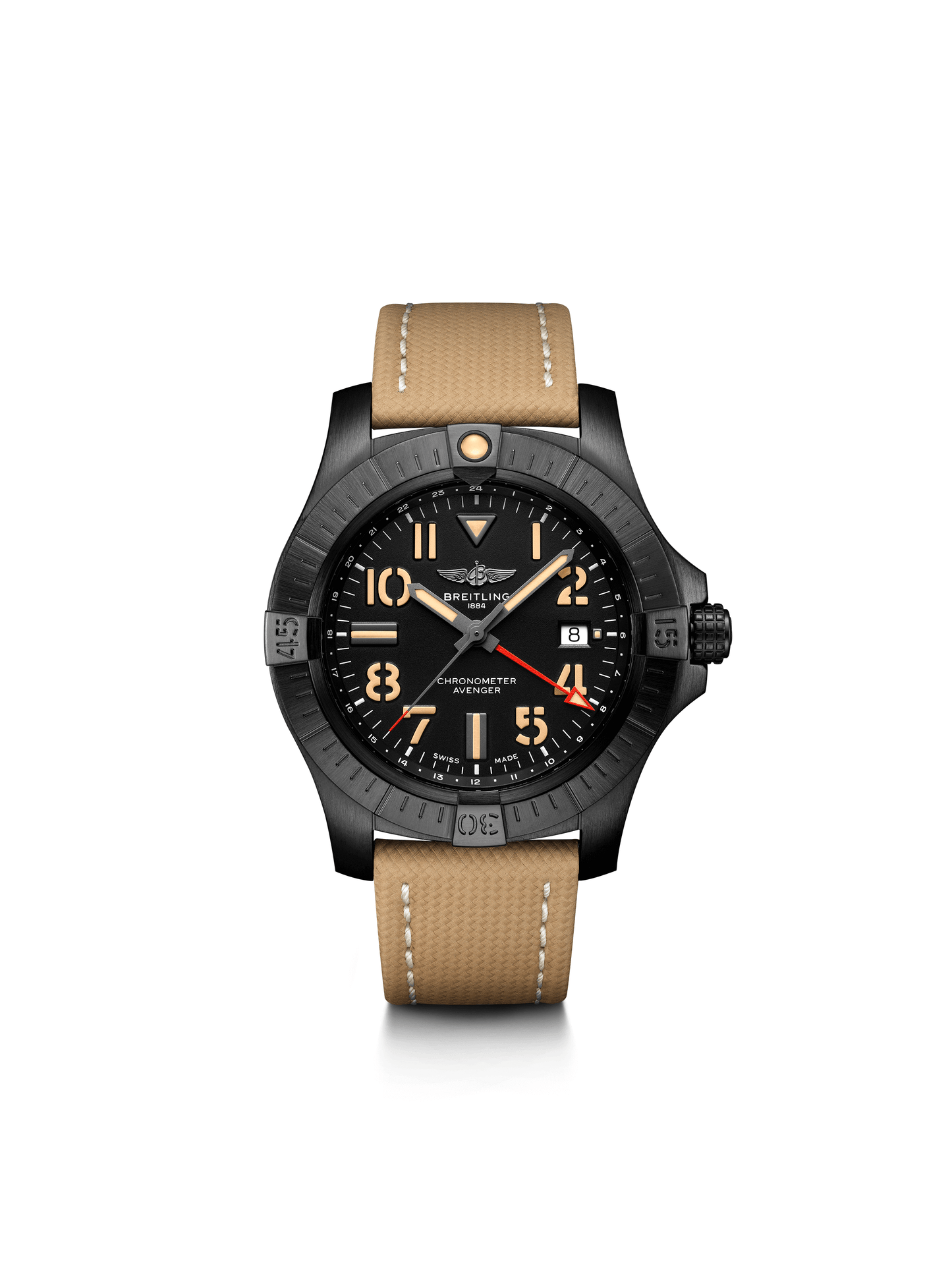 Breitling Avenger Automatic GMT Watch 45mm V32395101B1X1