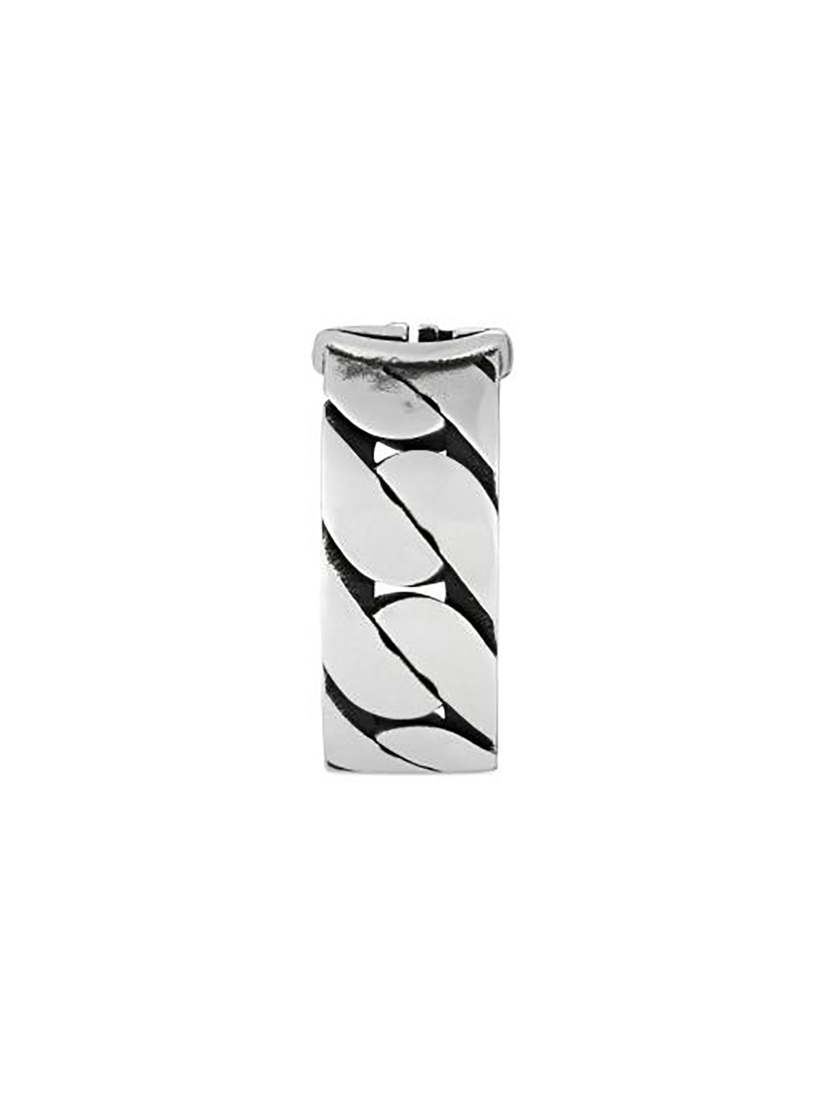 Gucci Interlocking 8mm Silver Ring - Size 22 *Ex-Display*