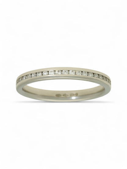 Diamond Eternity Ring 0.40ct Round Brilliant Cut in Platinum