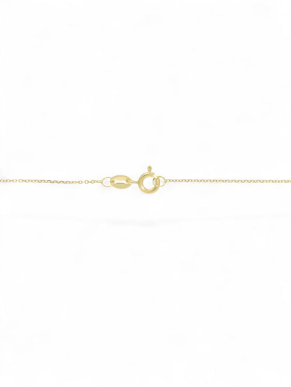 Lab Grown Diamond Solitaire Pendant 0.75ct Brilliant Cut in 9ct Yellow Gold