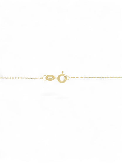 Lab Grown Diamond Solitaire Pendant 0.49ct Brilliant Cut in 9ct Yellow Gold
