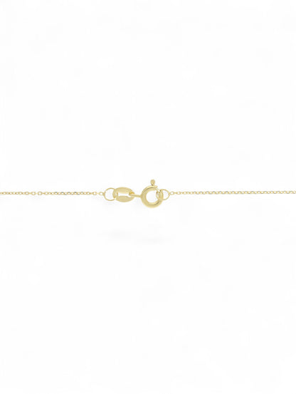 Lab Grown Diamond Solitaire Pendant 1.01ct Brilliant Cut in 9ct Yellow Gold