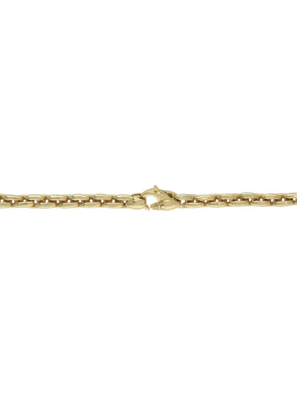 Oval Link Necklace in 9ct Yellow Gold