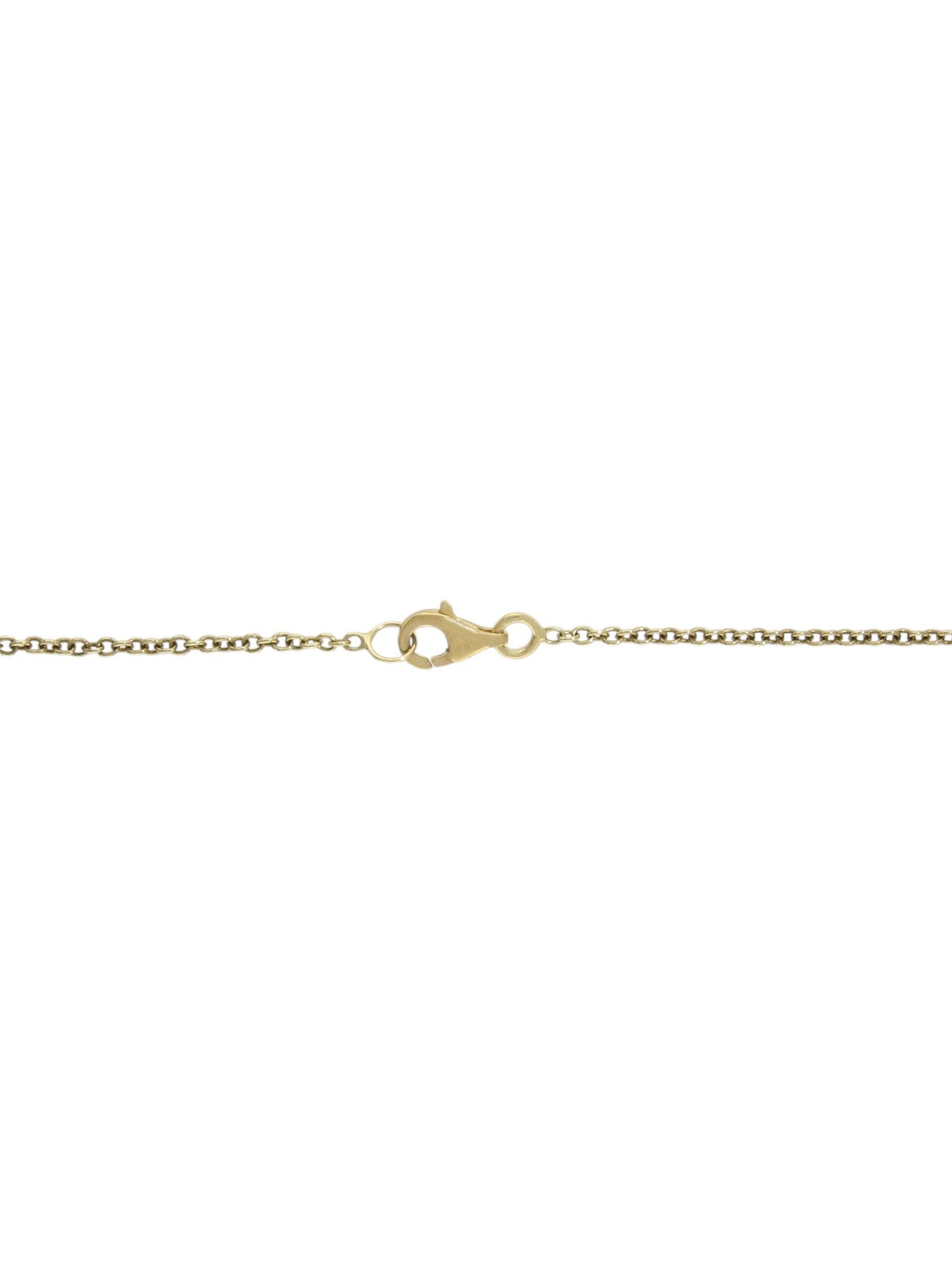 Ovular Bead Station Necklace in 9ct Yellow Gold