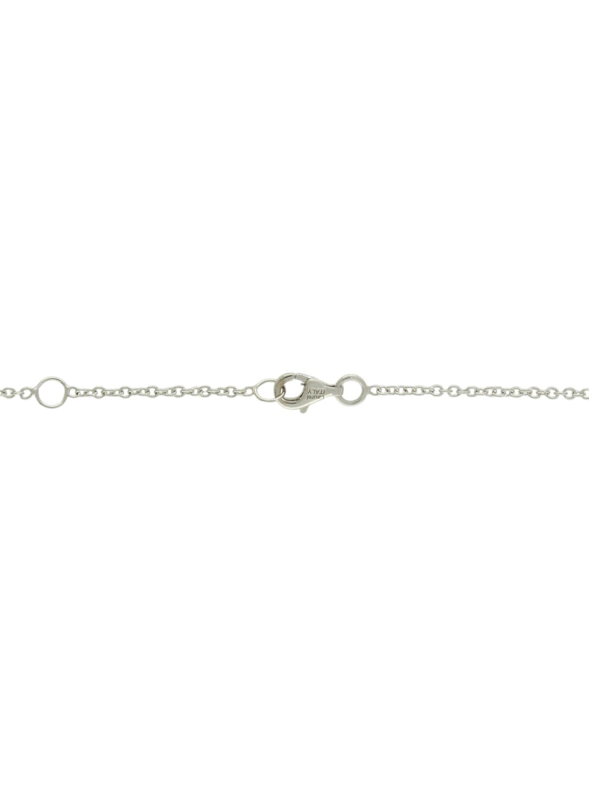 Open Flower Necklace in 9ct Yellow & White Gold
