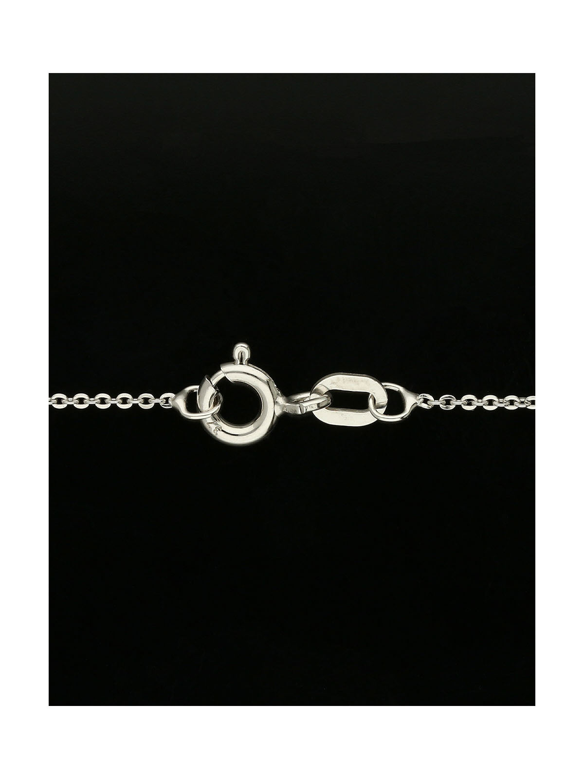 Sapphire & Diamond Princess Cut Snowflake Pendant Necklace in 9ct White Gold