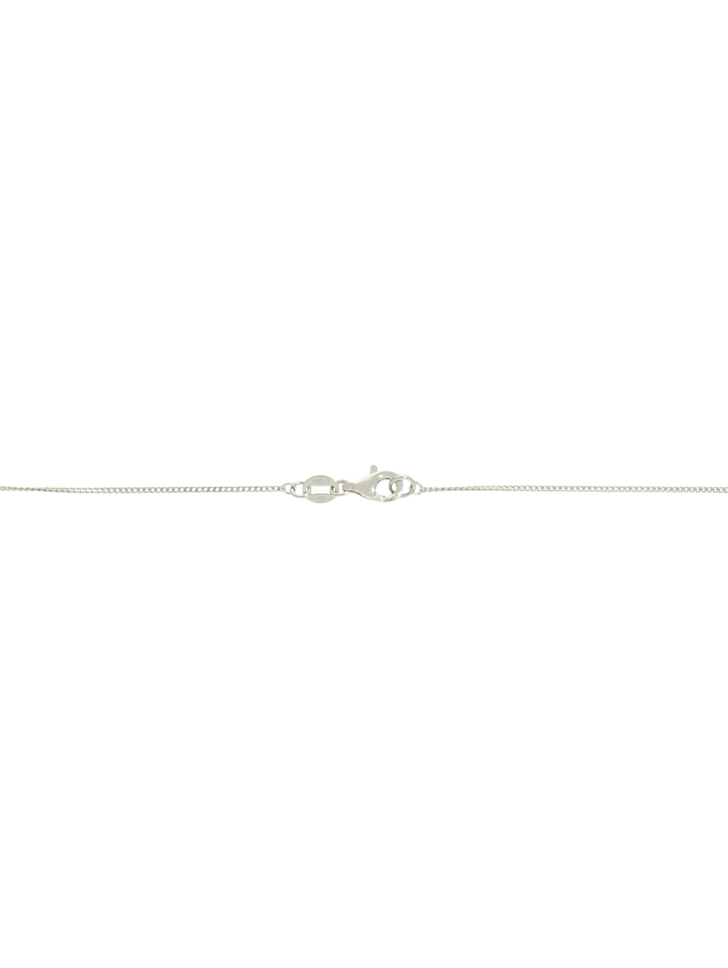 Diamond Solitaire Pendant 0.25ct Round Brilliant in Platinum