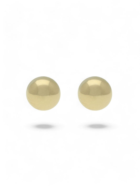 Ball Stud Earrings 4mm in 9ct Yellow Gold