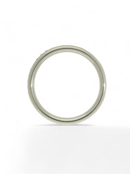 Pre Owned Diamond Full Eternity Ring in Platinum