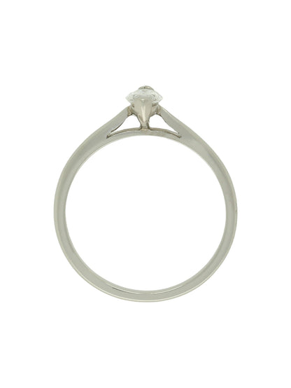 Pre Owned Diamond Marquise Cut Solitaire Ring in Platinum