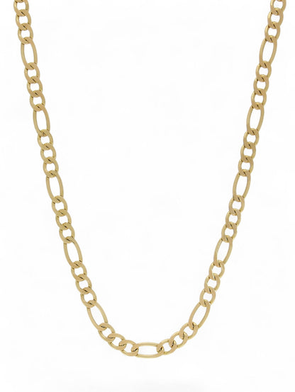 Pre-Owned 24" Figaro Chain in 9ct Yellow Gold