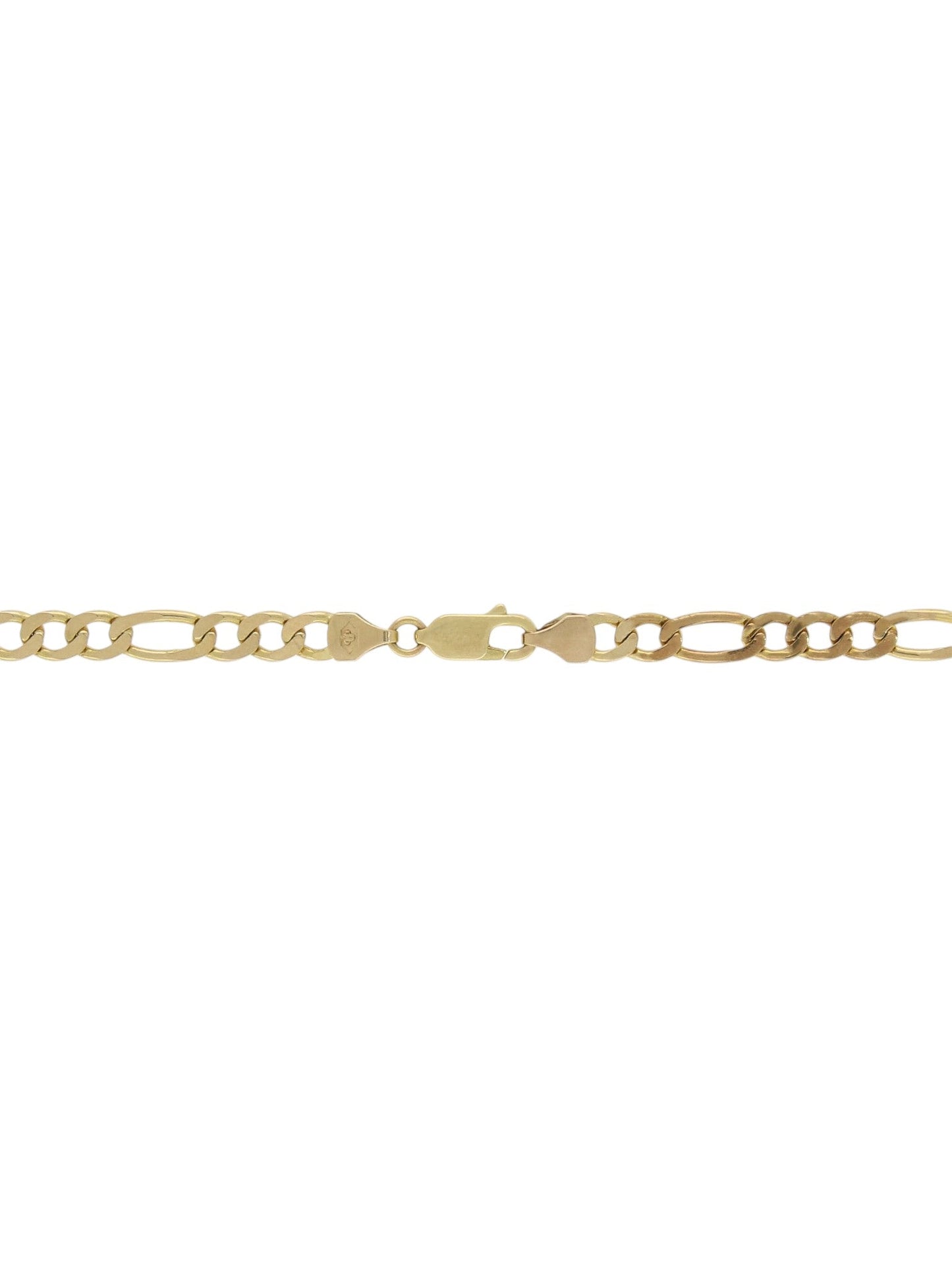 Pre-Owned 24" Figaro Chain in 9ct Yellow Gold