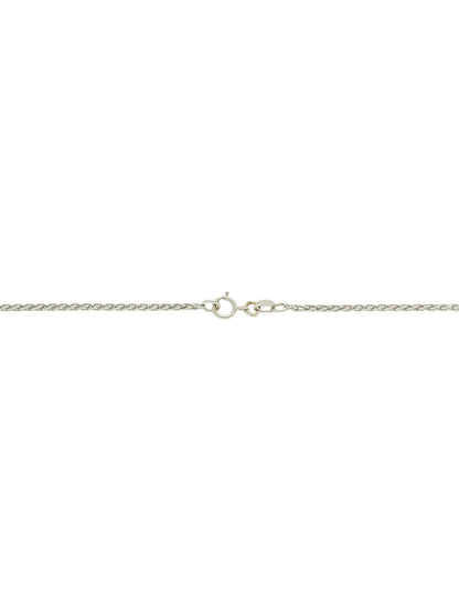 Pre-Owned 16" Spiga Chain in 18ct White Gold