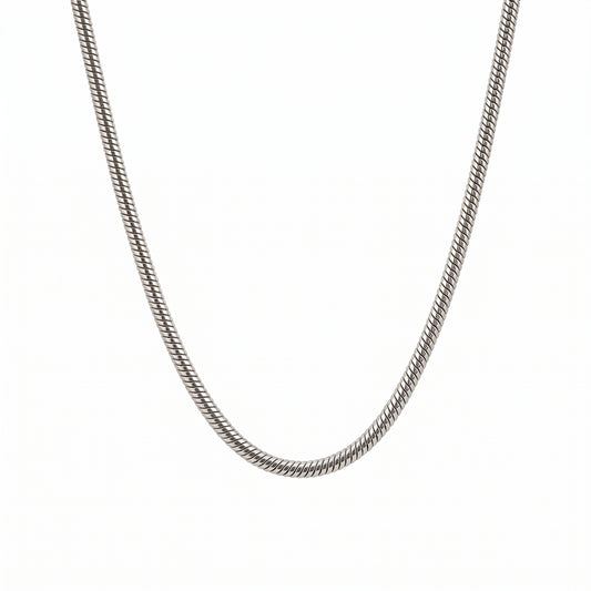 Pre-Owned 18" Silver Snake Chain with Trigger Clasp