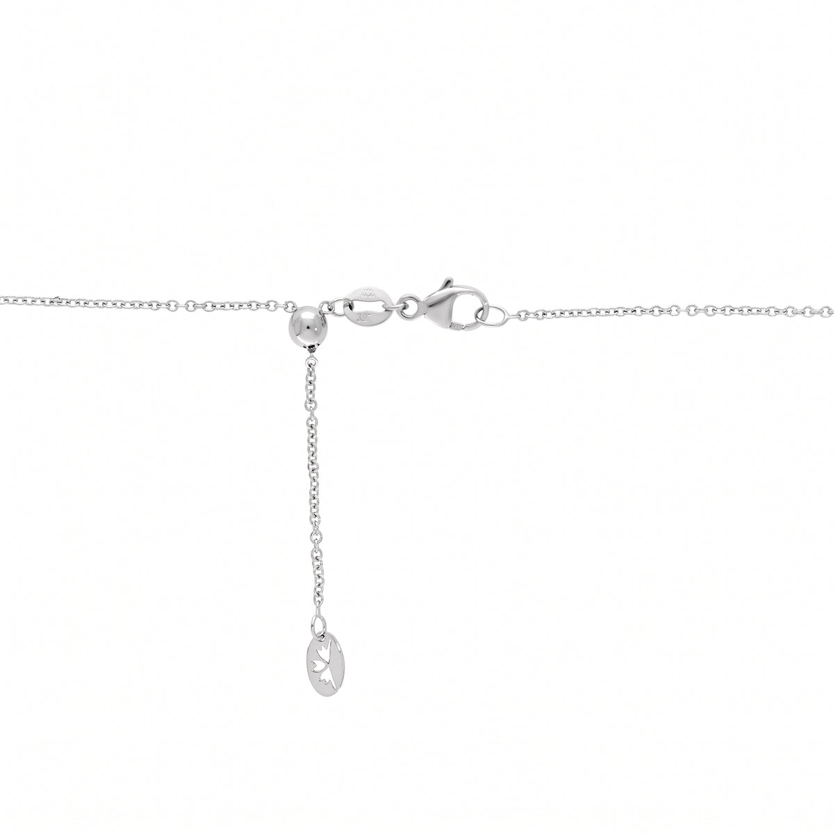 Pre-Owned Princess Cut Diamond Solitaire Pendant in 18ct White Gold