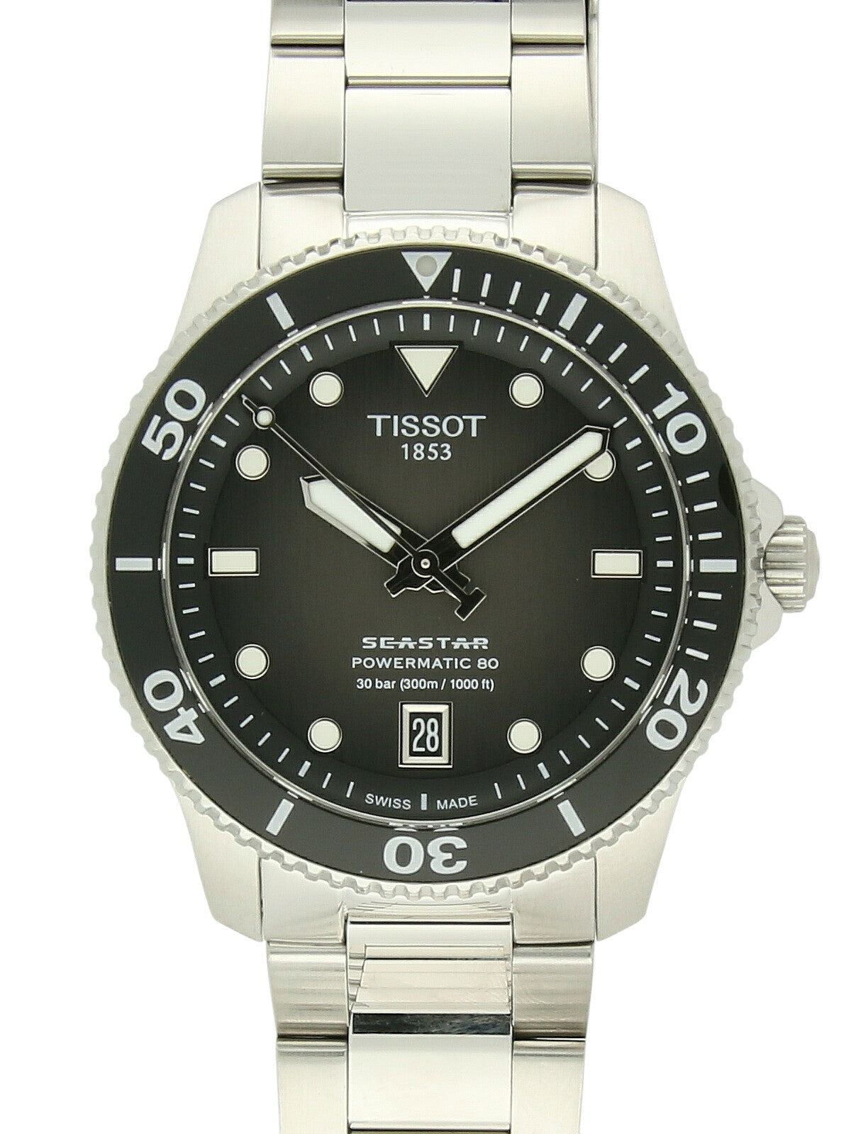 Pre-Owned Tissot Seastar 1000 Powermatic 80 Watch