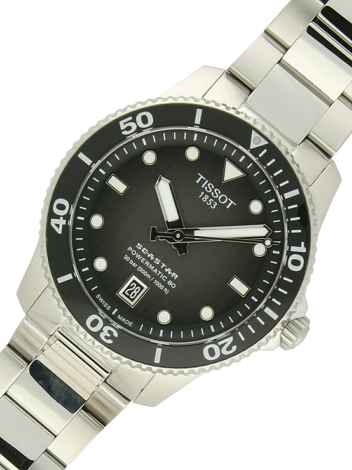 Pre-Owned Tissot Seastar 1000 Powermatic 80 Watch