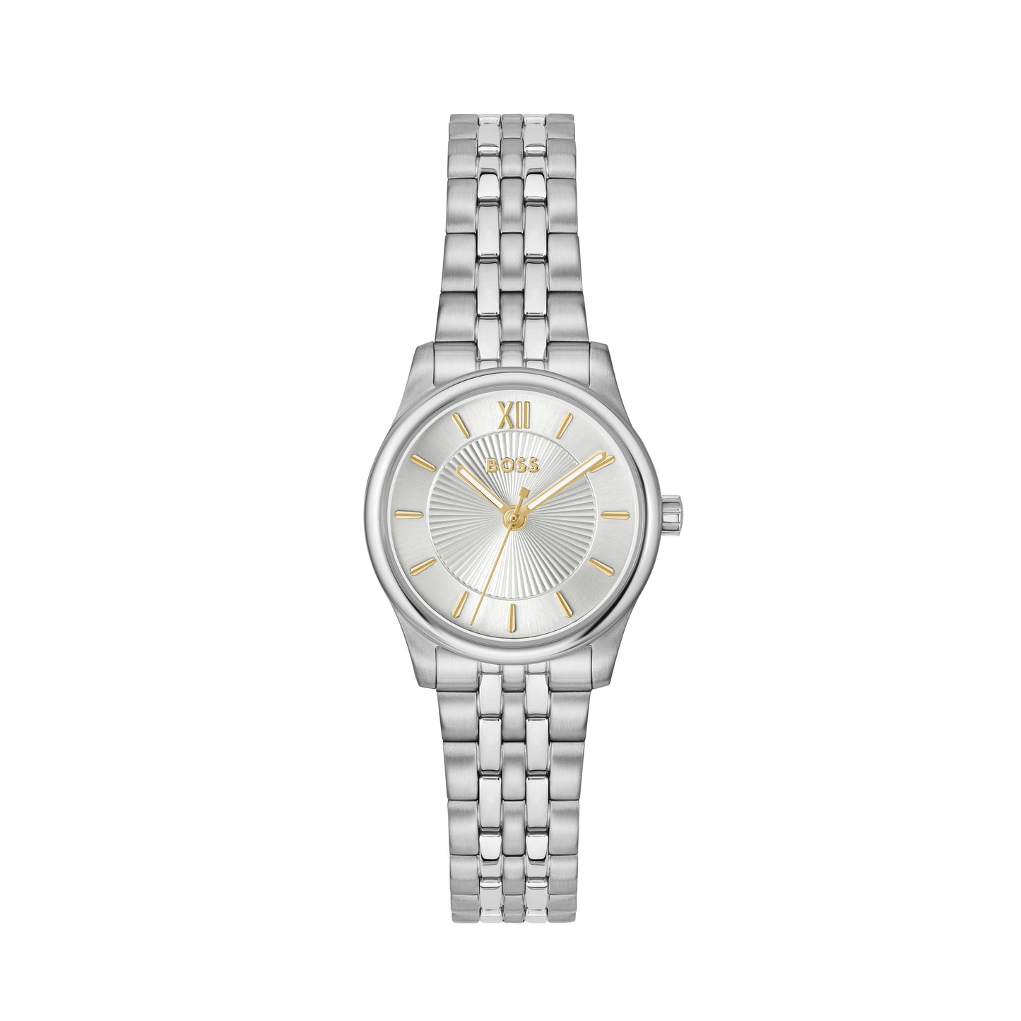 BOSS Graceful Mina 25mm with Steel Bracelet & Silver Dial