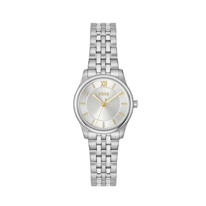 BOSS Graceful Mina 25mm with Steel Bracelet & Silver Dial